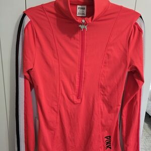 PINK Victoria's Secret Vibrant Red Top